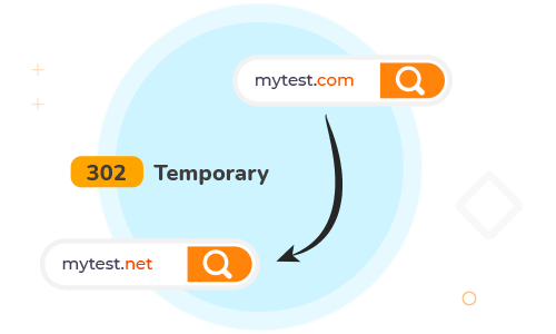 example of a 302 redirect