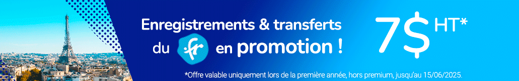 .fr at a special price